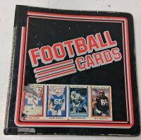 NFL Football Card Binder Collection, 100+ Cards, Pro Set, Score, 1989&ndash;1993, Stars & Rookies