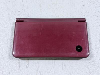 Nintendo DSi XL Burgundy, Dual Screens, Cameras, Wi-Fi, USA Model, Serial WW400274912