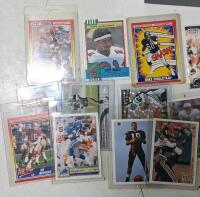 1990 Football Card Lot &ndash; Score, Topps, Pro Set, Montana, Sanders, Sharpe, HOF Rookies, Box - 2