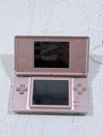 Nintendo DS Lite Metallic Rose/Pink Handheld Console UG54428138, Charger Included, Dual Screen - 6