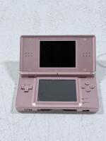 Nintendo DS Lite Metallic Rose/Pink Handheld Console UG54428138, Charger Included, Dual Screen - 7