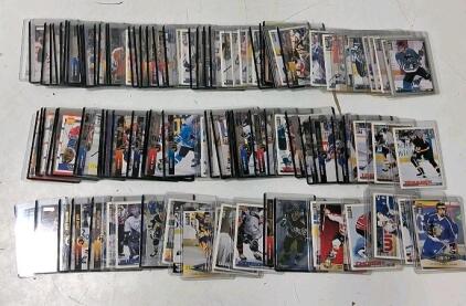 Hockey Card Lot - Jaromir Jagr 1990 Score Rookie, Robitaille, 100+ Cards, Penguins, Devils, Blues