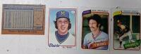 1978 Topps Baseball Card Lot w/ Jim Fregosi, Randy Jones, Bill Travers, Storage Box Included