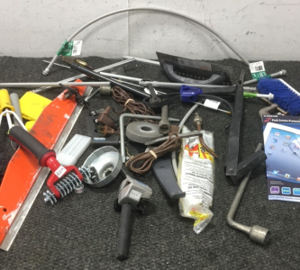 Box Of Various Tools And More