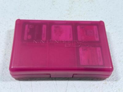 Nintendo DS Game Cartridge Lot with Carrying Case &ndash; 12 Titles Including Pok&eacute;mon Conquest