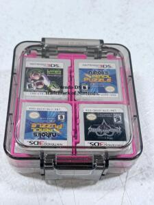 Nintendo 3DS Game Collection &ndash; 16 Cartridges w/Case: Pok&eacute;mon Ultra Sun, Animal Crossing, More