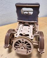 UGEARS Retro Car UGR-T Model T, Fully Assembled Mechanical Wooden Model Kit - 5