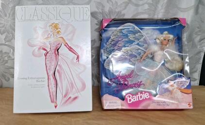 (1) Vintage Classique Evening Extravaganza Barbie & (1) Vintage Angel Princess Barbie
