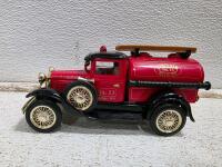 Sinclair Model A Pumper Die-Cast Coin Bank 1/25 Scale w/ Box & Custom Hot Rod Coupe Flame Model - 3