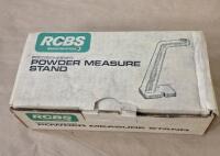 (1) RCBS Powder Measure Stand & Assorted Ammo Reloading Supplies - 2