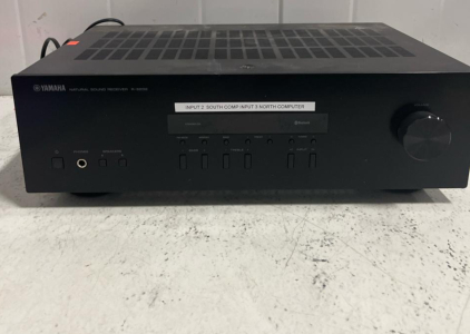 Yamaha R-S202 Stereo Receiver, 100W/Channel, Bluetooth, AM/FM, Multiple Inputs, Serial Y672857TV