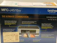 Brother MFC-J4510DW All-in-One Inkjet Printer with 11"x17" Printing, Touchscreen, and Duplex ( Works) - 4