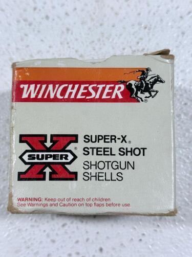 Winchester Super-X 12 Gauge 3" Steel Shot Shells, 25 Rounds, 1 1/4 oz #2 Shot