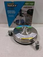 SurfaceMaxx SGY-PWA77 14.5" Stainless Steel Pressure Washer Surface Cleaner, 2800-4500 PSI (Worth around 150)