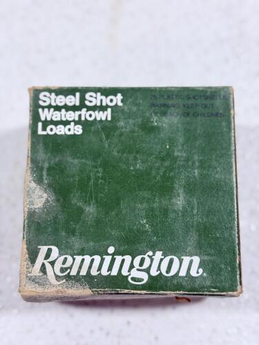 Remington Steel Shot Waterfowl Loads 12 Gauge 3" 1-1/4 oz 25 Rounds DuPont Era