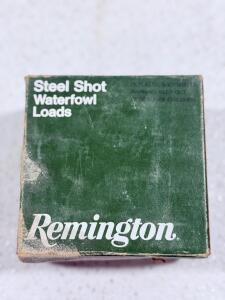 Remington Steel Shot Waterfowl Loads 12 Gauge 3" 1-1/4 oz 25 Rounds DuPont Era