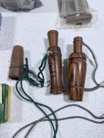 Reloading Lot: Remington 30-30 Brass, Winchester 12 Ga Wads, Universal Charge Bars, Duck Calls - 2