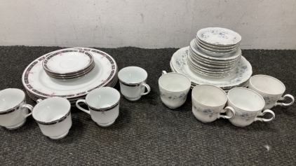(2) Two Sets Of Dish Ware