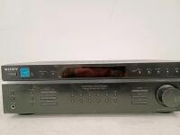 Sony STR-DE197 Stereo FM/AM Receiver, 100W/Channel, Remote & Antenna, 2-Channel, Inputs/Outputs - 4