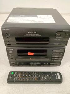 Sony FH-C7X Mini Hi-Fi System with 5-CD Changer, HCD-C70 Tuner, Remote Included