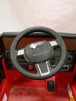 Red 12V Jeep-Style Ride-On Car, 1-Seater, 2WD, Charger Included - 3