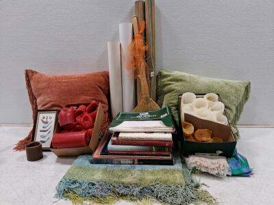 Assorted Home Decor and Craft Lot