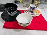 Working GE Double Hot Plate, Dinnerware, Bowls, Wire Rack, Glassware - 3