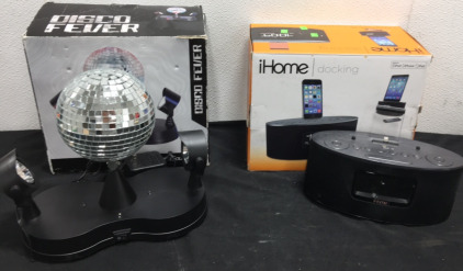 iHome Docking, Disco Fever Party Light