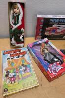 Mixed Lot: Brinn's Porcelain, Trend Techron Diecast, Fashion Corner Doll, Disney Mickey Play Set - 2