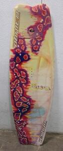O'Brien Swind Wakeboard &ndash; Multicolor Design, Standard Mounting Holes
