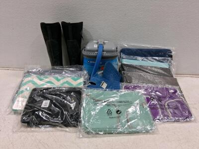 Muck Boot Women's Chore XT Size 9, Breg Polar Care Kodiak Cold Therapy, Mixed Laptop Sleeves Lot