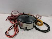 Crock-Pot SCV700-S-BR 7-Quart Manual Slow Cooker, Stainless Steel (Turns On)