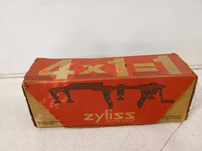 Zyliss 4-in-1 Clamp System, Swiss-Made Multi-Purpose Bench Vice with Original Box