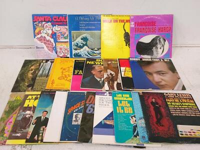 Vintage Vinyl LP Lot &ndash; Soundtrack, Christmas, Classical, French Pop, Bobby Darin, 22 Records