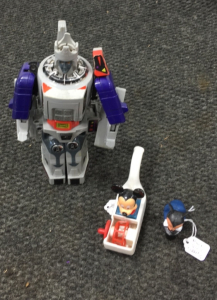 1986 Galvatron, 1950s Mickey, Bubble Pipe Mickey