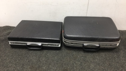 (2) Vintage Suitcases