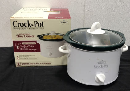 Rival Crock Pot stoneware slow cooker