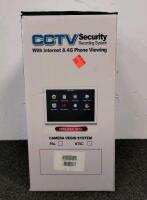CCTV Security Recording System Kit with 4 Cameras, H.264 Compression, Internet & 4G Viewing (new/complete) - 2