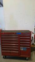 Cornwell Classic 54" 13-Drawer Rolling Tool Chest, Red, Heavy Duty Steel, Locking, USA