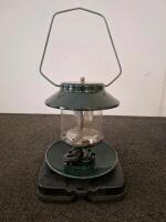 Coleman Dual Mantle Lantern With Carry Case, Green, Model 285/288 Style, Classic Design - 2