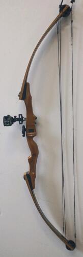 York Trophy Compound Bow, 70 lb Draw, 30" Length, G5 Fiber Optic Sight, Serial #128016