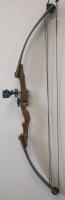 York Trophy Compound Bow, 70 lb Draw, 30" Length, G5 Fiber Optic Sight, Serial #128016
