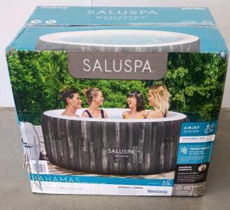 Bestway SaluSpa Bahamas Inflatable Hot Tub, 2-4 Person, 120 AirJets, 71" x 26"