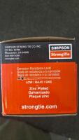 (6) Boxes Of Simpson Strong-Tie Strong-Bolt 2 Wedge Anchors, 5/8" x 6", Zinc-Plated, Box Of 20 (60 Total Bolts) - 5