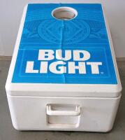 Bud Light Cornhole Cooler Board Set Plastic Construction, Dual Functionality - 4