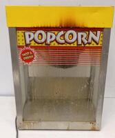 Commercial Countertop Popcorn Machine, 6 oz Kettle, Stainless Steel, 120V, 1180W