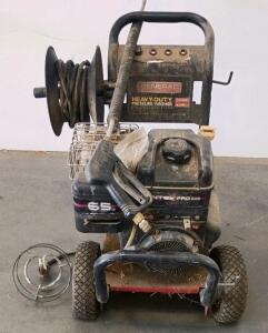 Generac 2500 PSI 3.0 GPM 6.5 HP Gas Pressure Washer, Electric Start, Hose Reel, Wand, Intek Pro