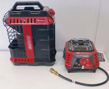 Mr. Heater Buddy FLEX Heater (11,000 BTU) & Cooker (8,000 BTU) Portable Propane Set