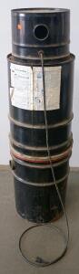 Skat Blast Dry Dust Collector, 110-115V, 55-Gallon Capacity, Made in USA