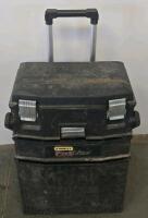 Stanley FatMax Mobile Work Center Rolling Tool Chest 29"x22"x16", 70 lb Capacity, Telescoping Handle
